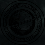 CARVED PLANETARY SYMBOL ON STONE CREATED BY CRAFTDANIMATION
