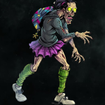 CARTOON ZOMBIE 002 BY CRAFTDANIMATION